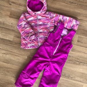 Columbia snow suit